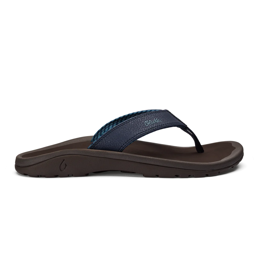 Olukai Ohana Mens - Blue Depth/Espresso