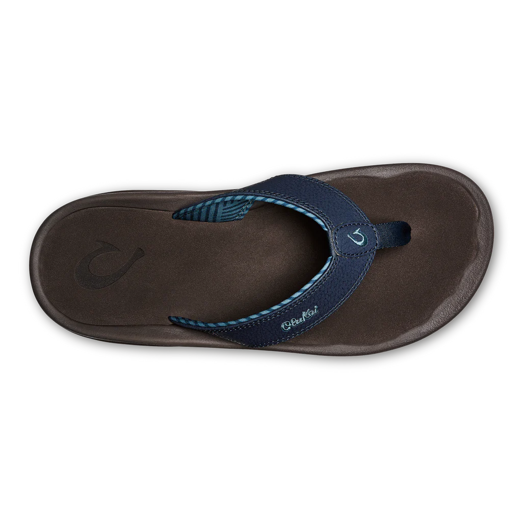 Olukai Ohana Mens - Blue Depth/Espresso