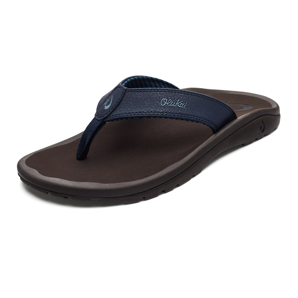 Olukai Ohana Mens - Blue Depth/Espresso