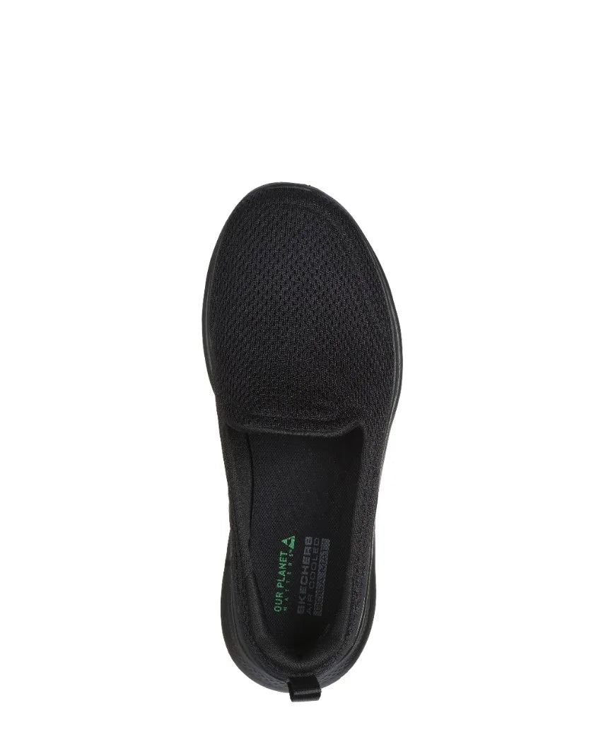 Skechers Ladies Go Walk 7 - Razi - Black/Black