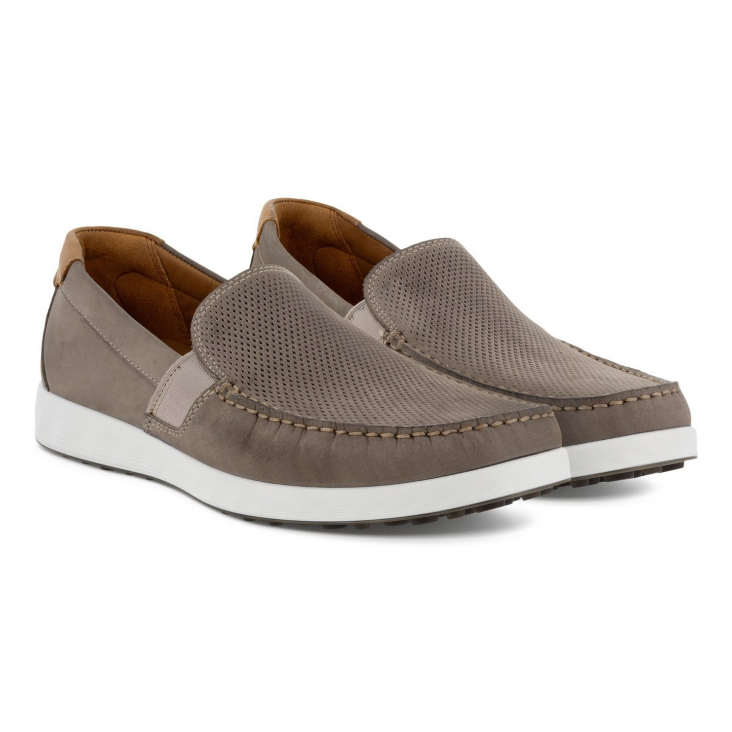 Ecco Mens S Lite Moc 540504 - Warm Grey