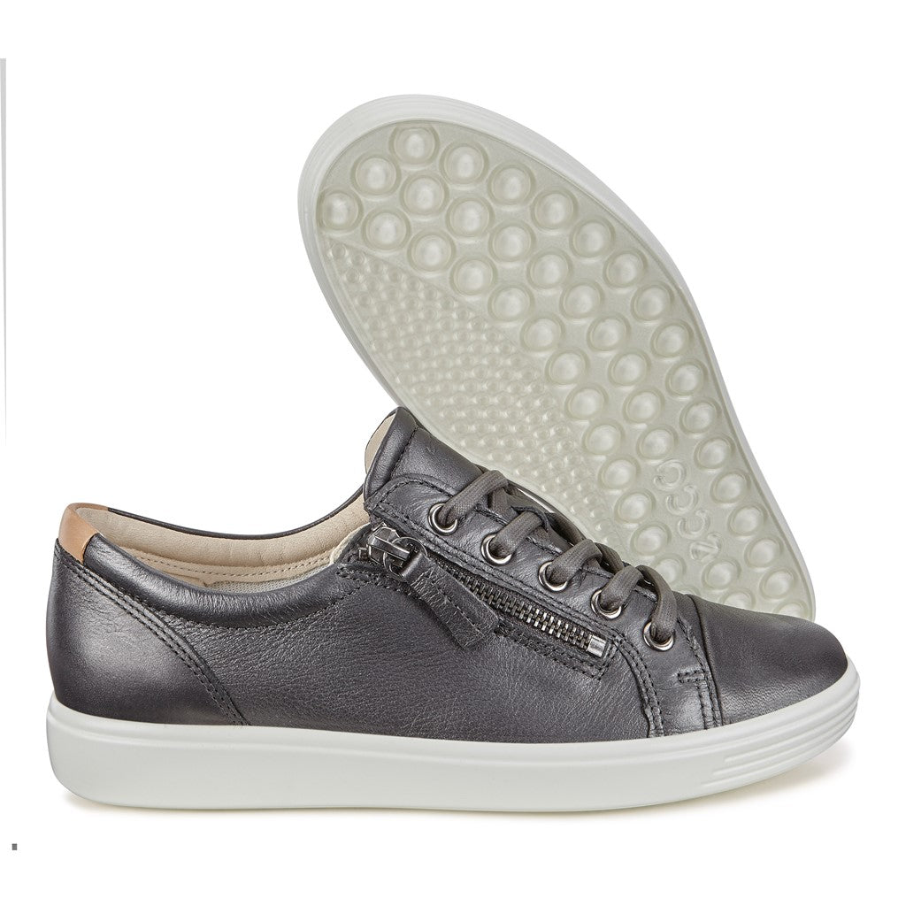 Ecco Soft 7 Zip 430853 - Dark Shadow Metallic
