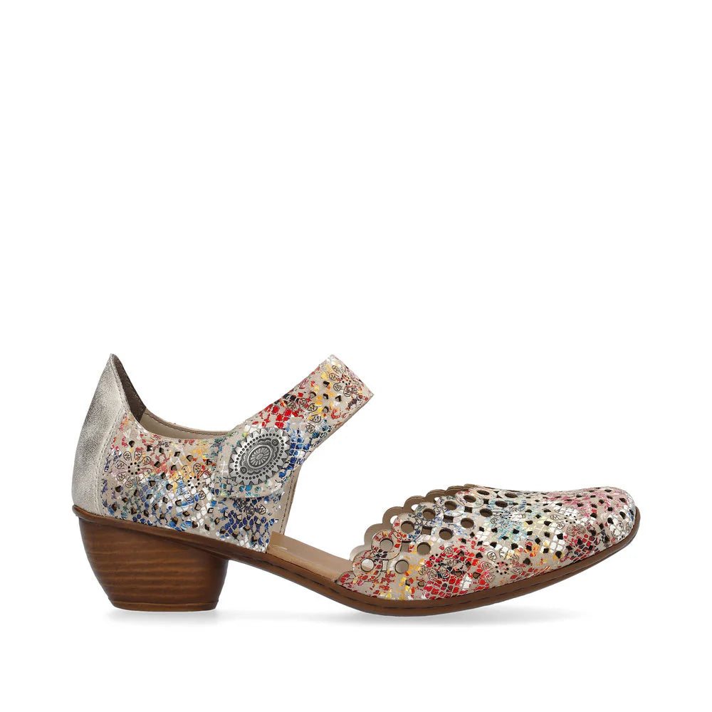 Rieker Orlando 43753/91 - Cream Multi