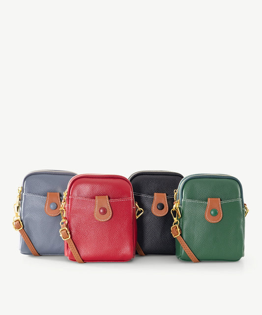 Sassy Duck Georgie Leather Cross Body Bag