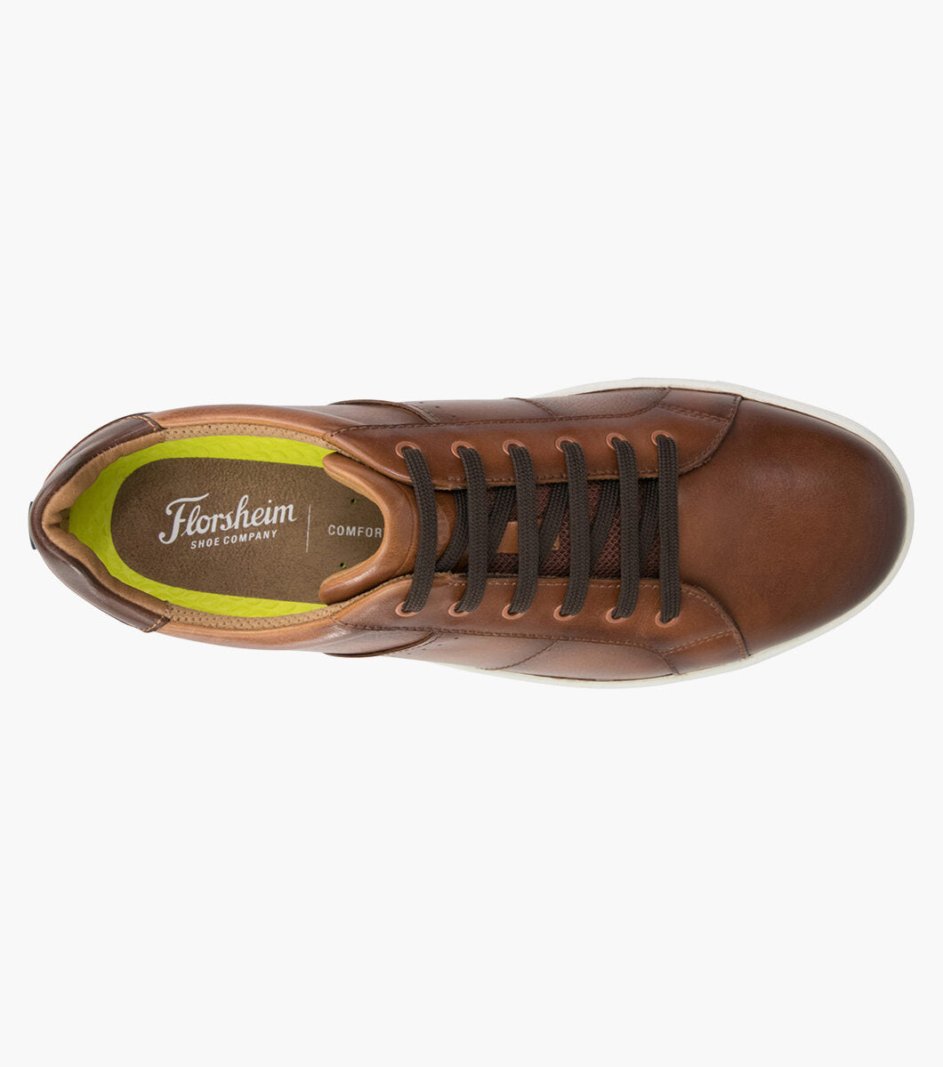 Florsheim Cross Over Lace - Cognac