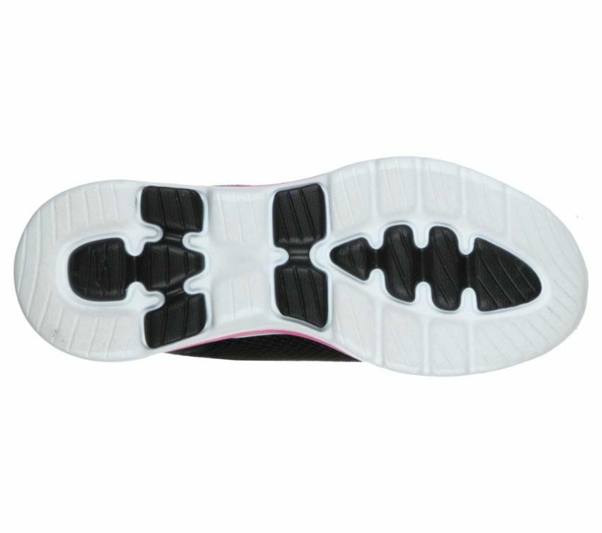 Skechers Go Walk 5 - Guardian - Black/Hot Pink
