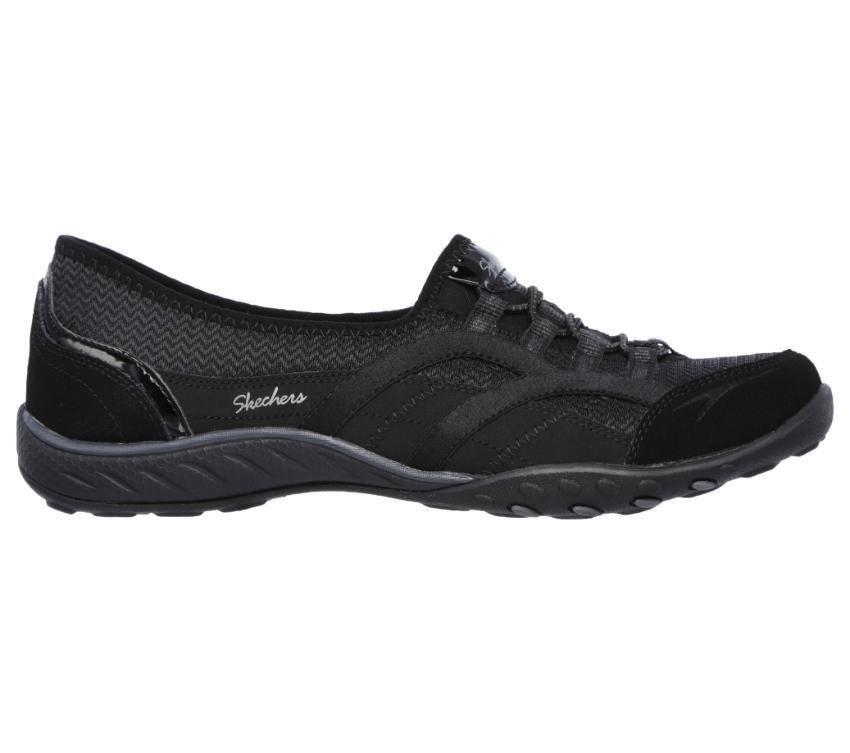 Skechers Ladies Breathe-Easy Faithful - Black