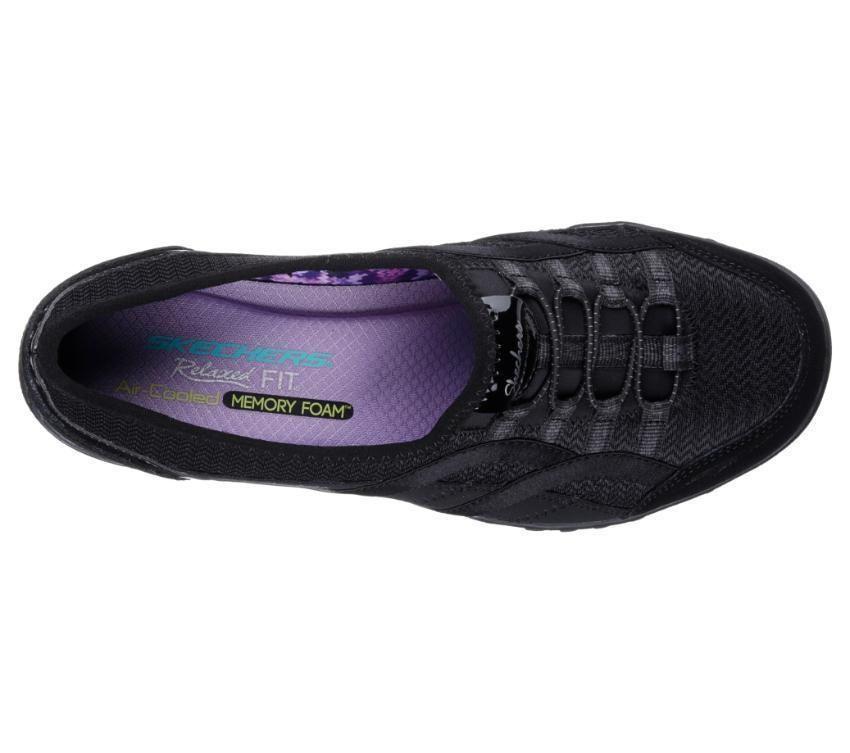 Skechers Ladies Breathe-Easy Faithful - Black