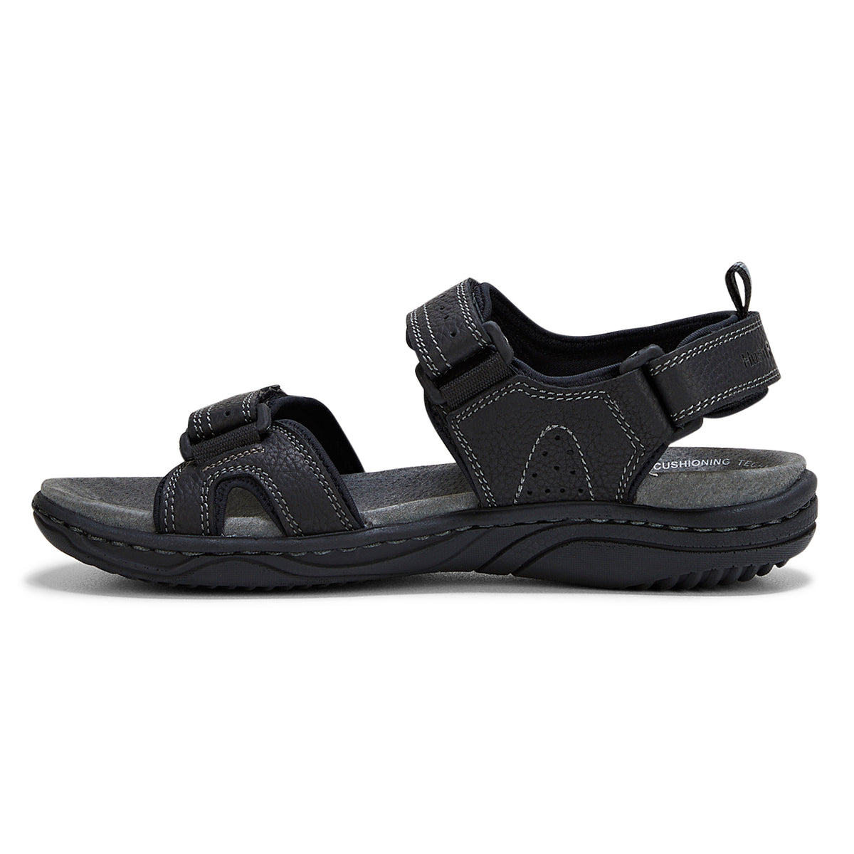 Hush Puppies Austin Black Deejays Shoes