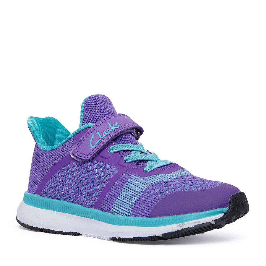 Clarks Leon II - Purple/Turquoise