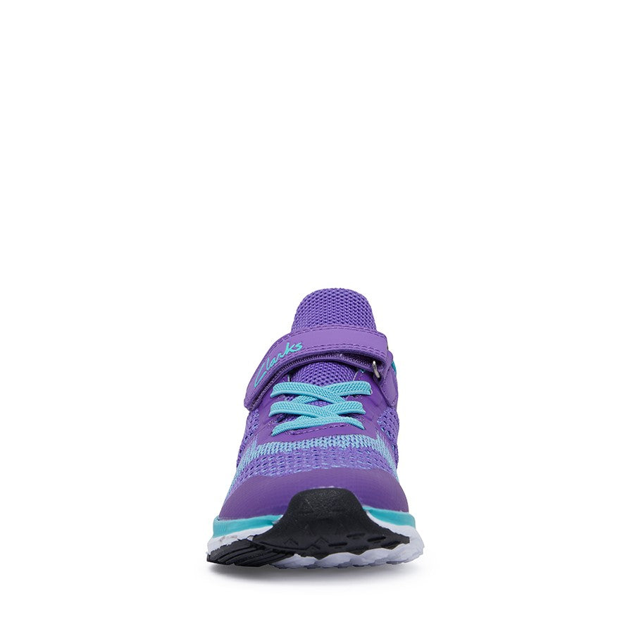 Clarks Leon II - Purple/Turquoise