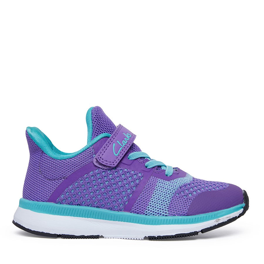 Clarks Leon II - Purple/Turquoise