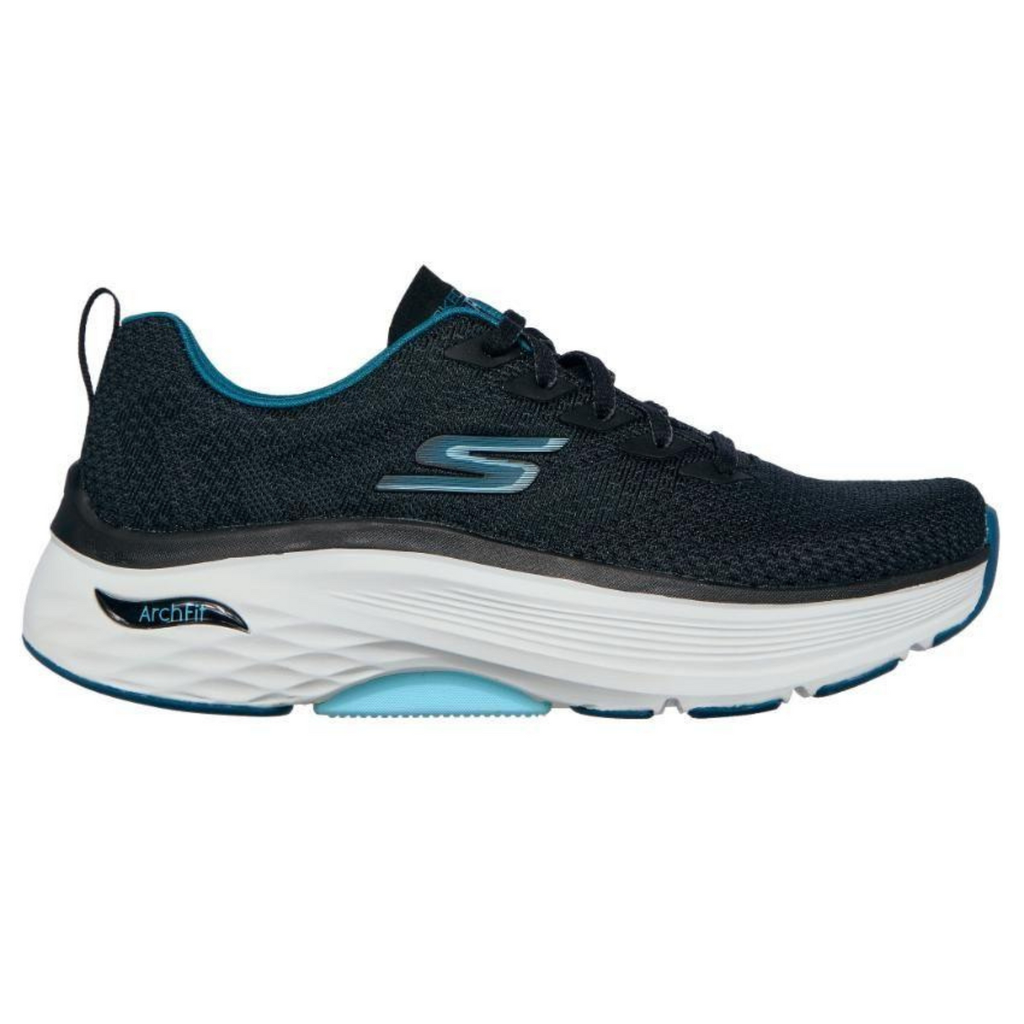 Skechers Ladies Arch Fit - Max Cushioning - Black
