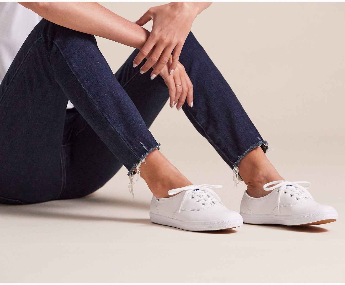 Keds Champion - White Leather