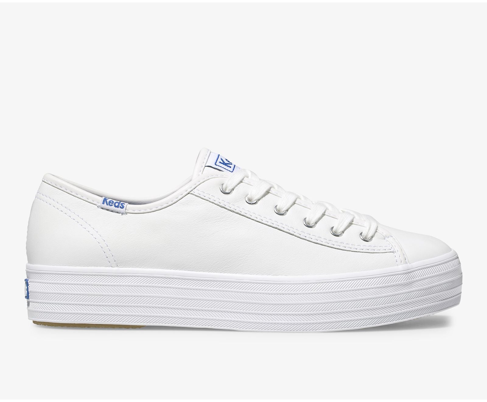 Keds Triple Kick White Leather – Deejays Shoes