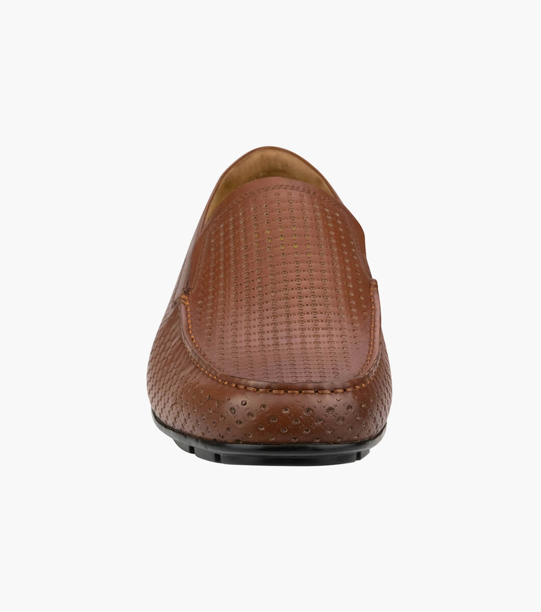 Florsheim Motor Moc Perf - Rich Tan