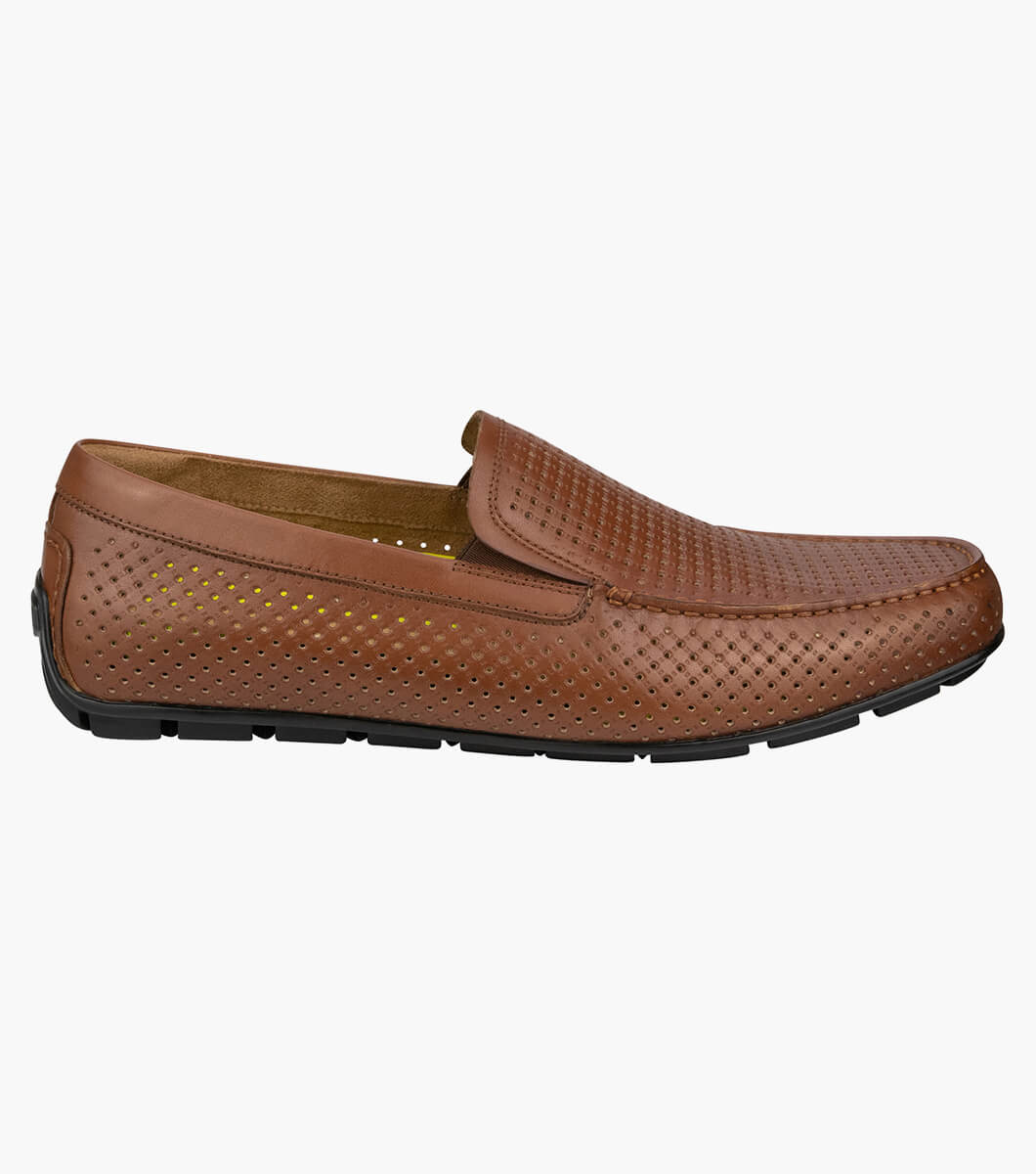 Florsheim Motor Moc Perf - Rich Tan