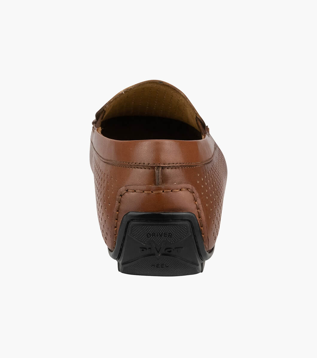 Florsheim Motor Moc Perf - Rich Tan