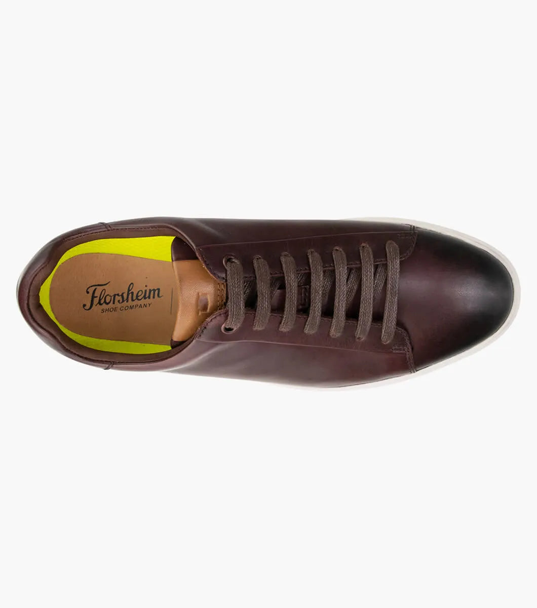 Florsheim Premier Sneaker- Burgundy