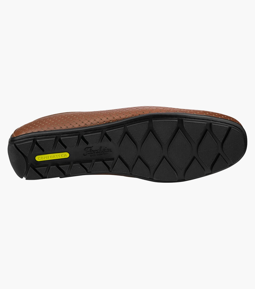 Florsheim Motor Moc Perf - Rich Tan