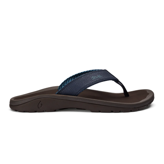 Olukai Ohana Mens - Blue Depth/Espresso