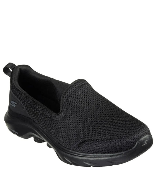 Skechers Ladies Go Walk 7 - Razi - Black/Black