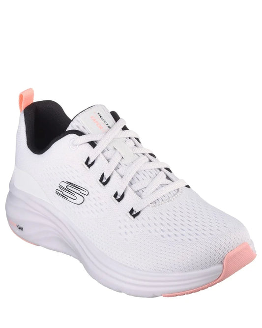 Skechers Ladies Vapor Foam Fresh Trend - White/Black/Coral