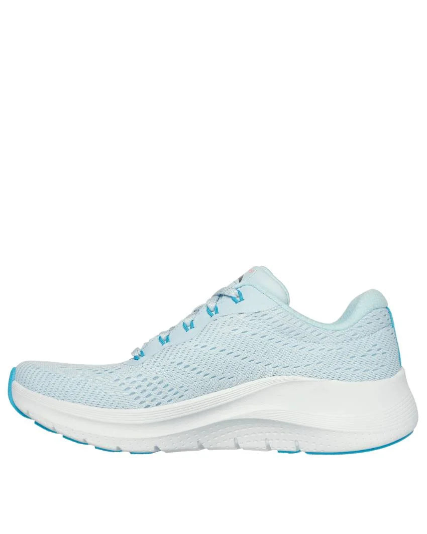 Skechers Ladies Arch Fit 2.0 - Big League - Light Blue/Multi