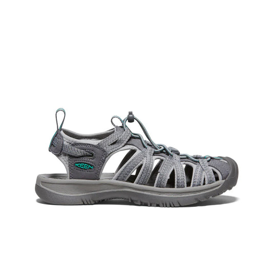 Keen Womens Whisper - Medium Grey/Peacock Green