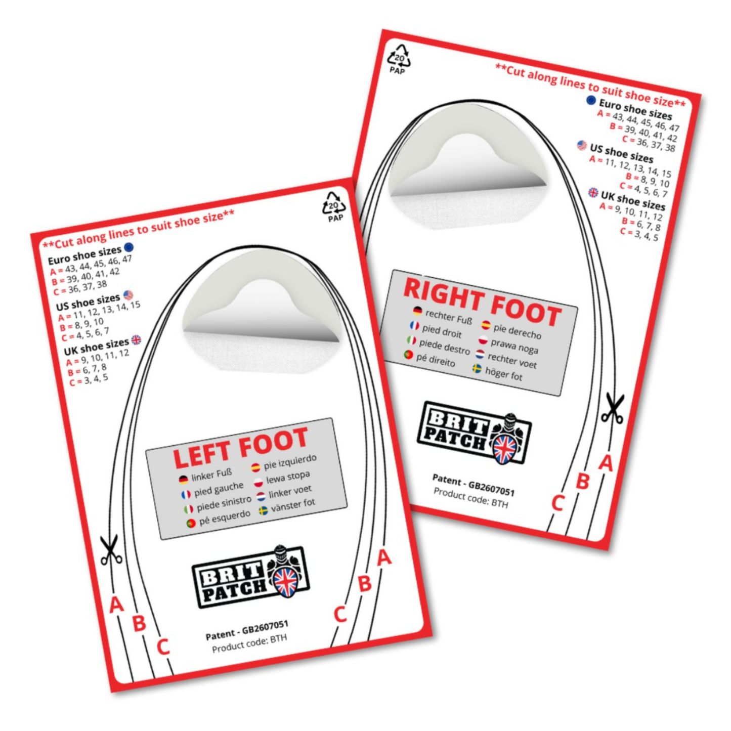 Trainer Armour Big Toe Hole Preventer