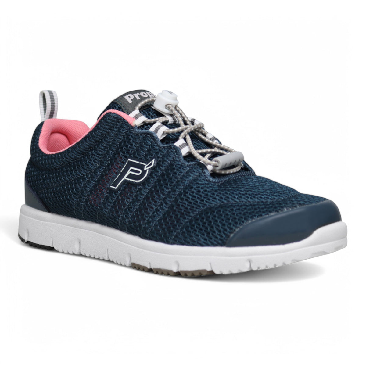 Prophet Mesh Propet Travel Mesh Walker - Navy/Melon – Deejays Shoes