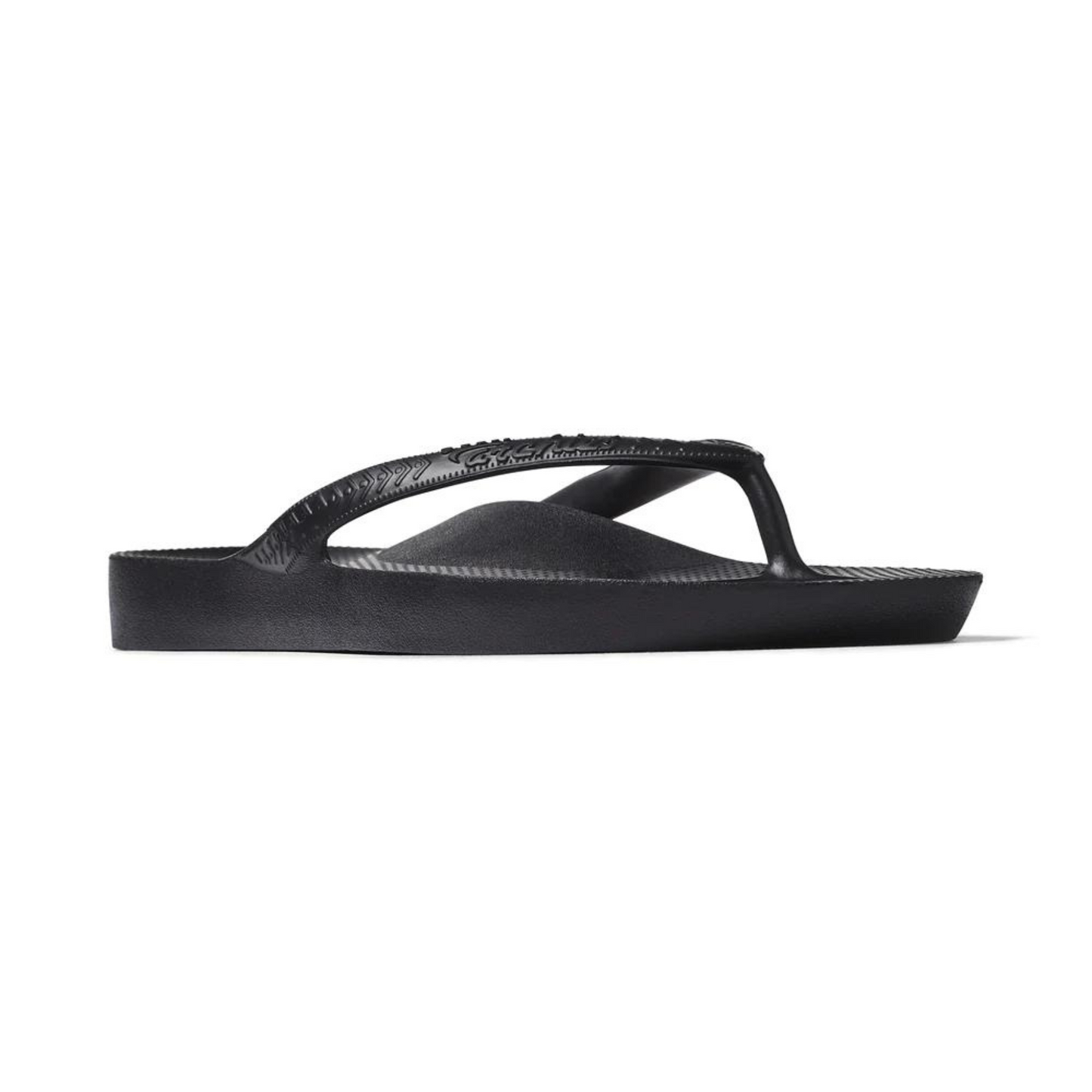 Archies Arch Support Jandals - Black