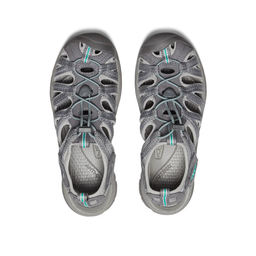 Keen Womens Whisper - Medium Grey/Peacock Green