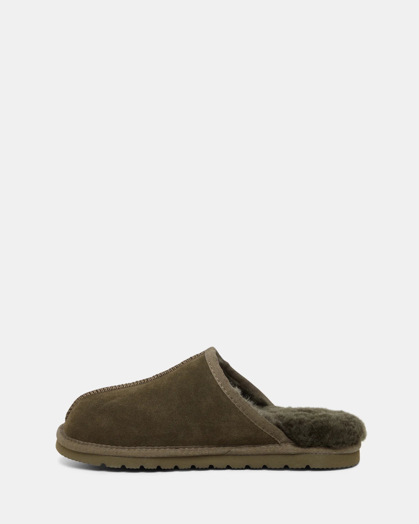 Hush Puppies Loch - Dark Olive Suede