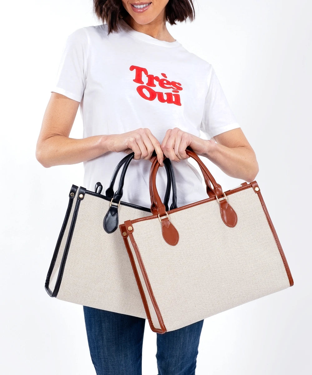 Sassy Duck Paris Tote Bag