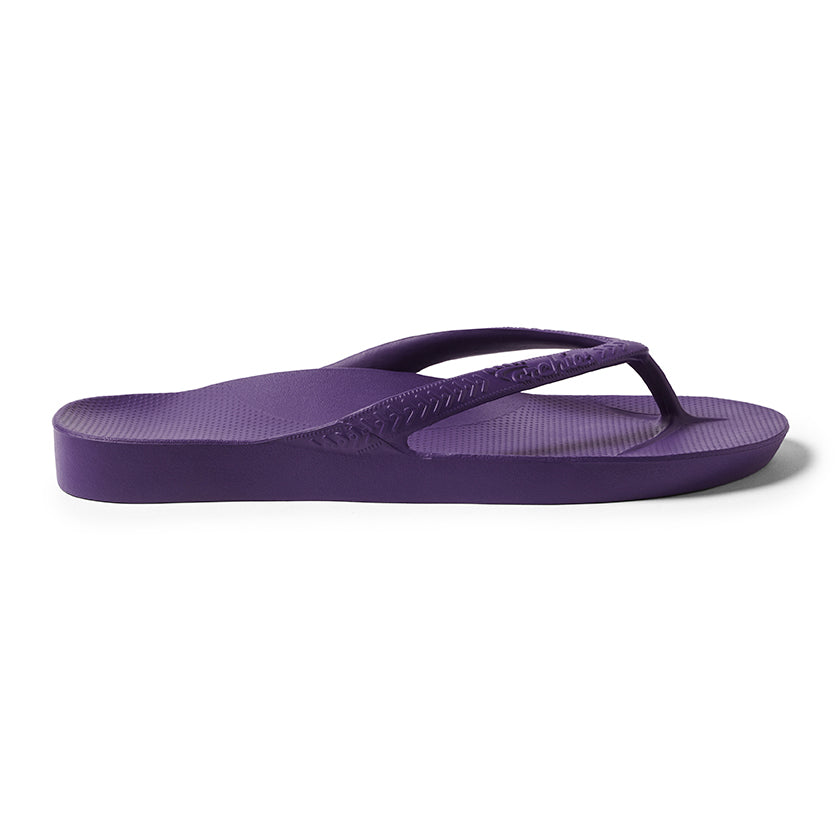 Archies Arch Support Jandals - Acai Purple
