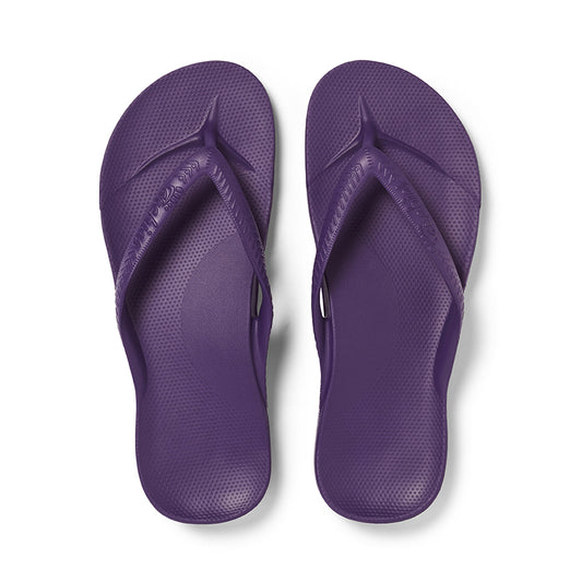 Archies Arch Support Jandals - Acai Purple