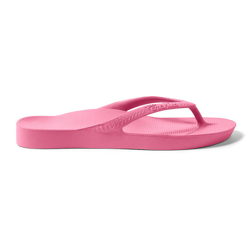 Archies Arch Support Jandals - Hot Pink