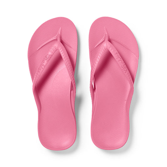 Archies Arch Support Jandals - Hot Pink