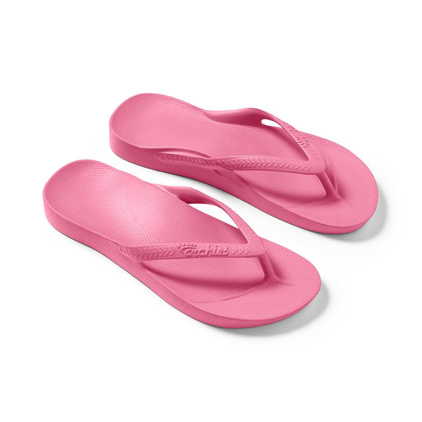 Archies Arch Support Jandals - Hot Pink