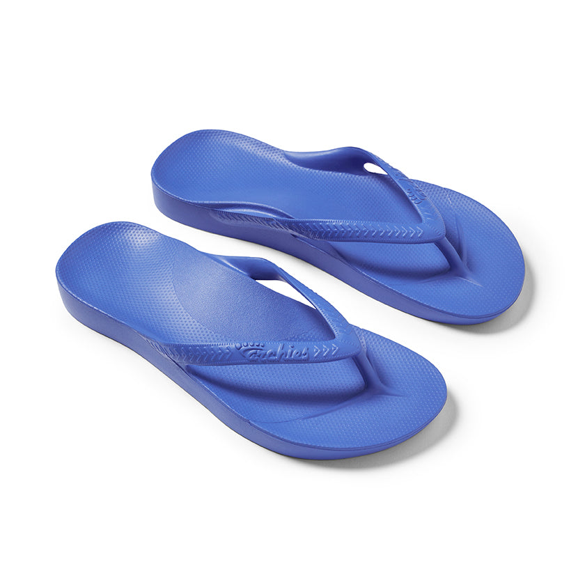 Archies Arch Support Jandals - Royal Blue