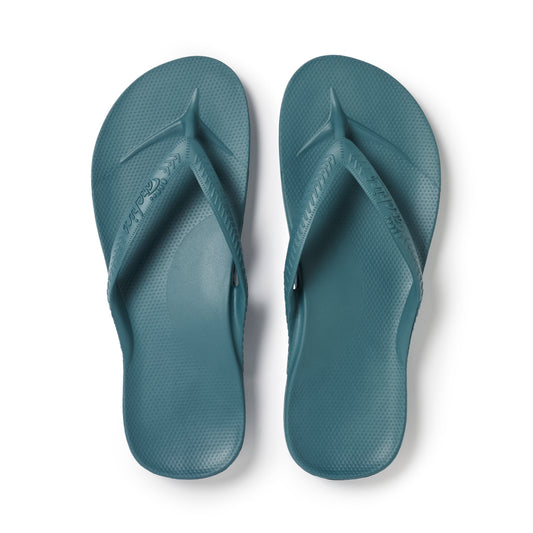 Archies Arch Support Jandals - Teal