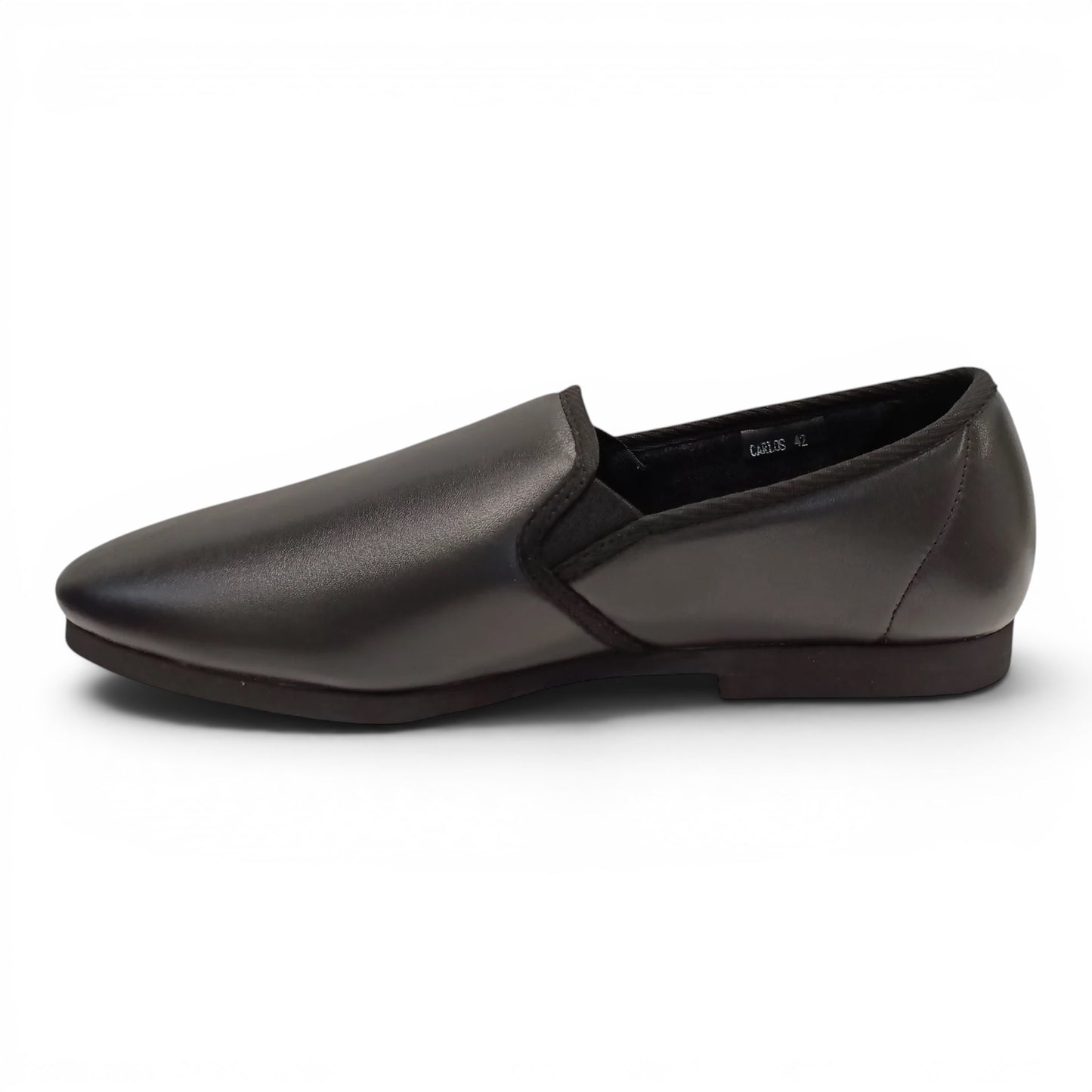 Lorenzo Fratelli Carlos Leather Slippers - Black