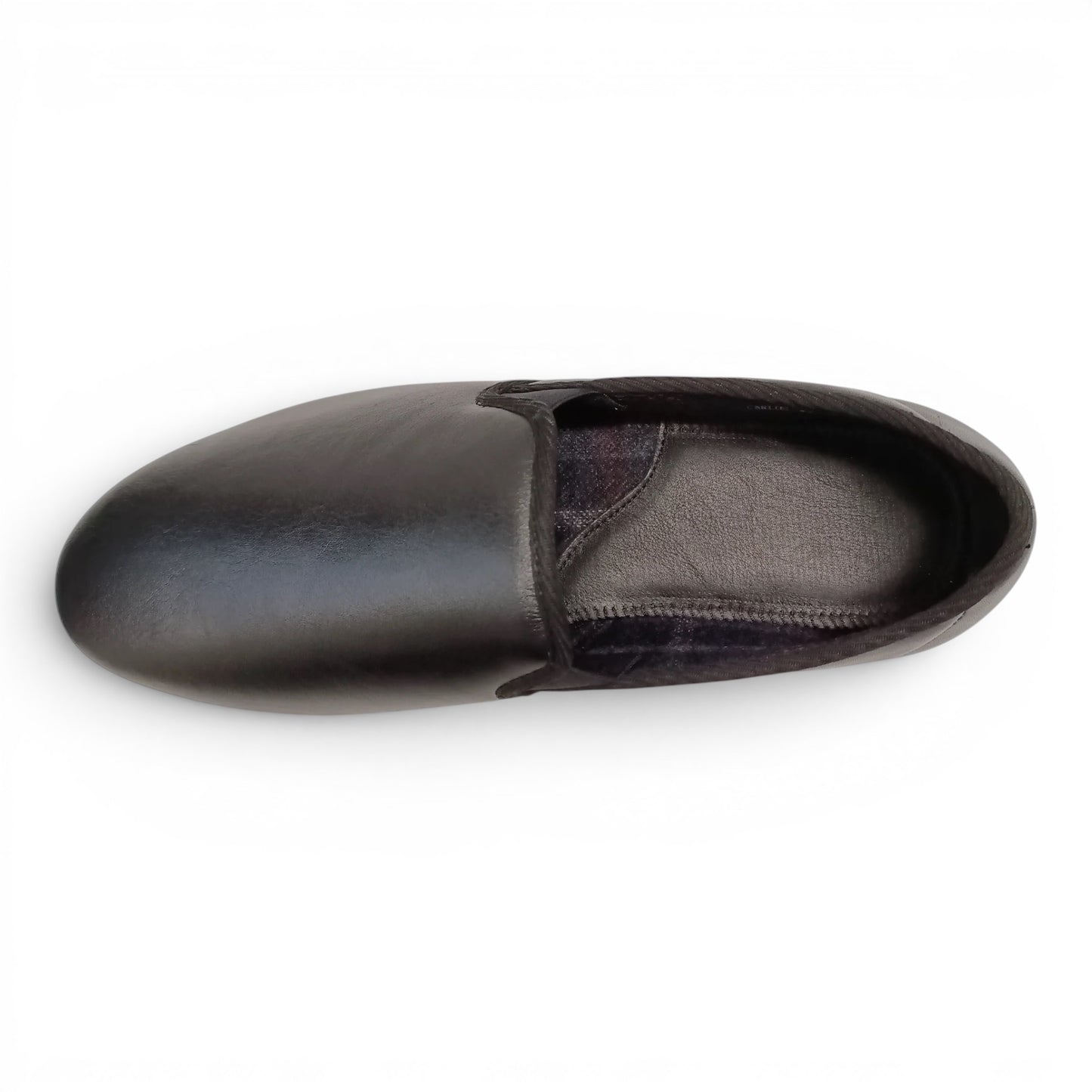Lorenzo Fratelli Carlos Leather Slippers - Black
