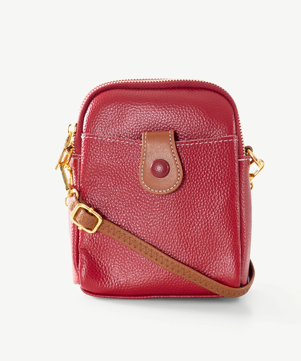 Sassy Duck Georgie Leather Cross Body Bag