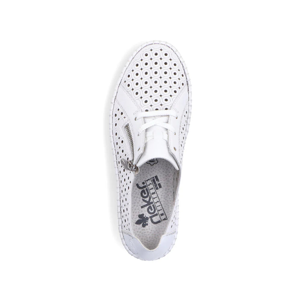 Rieker Drake M2300-80 Sneakers - White