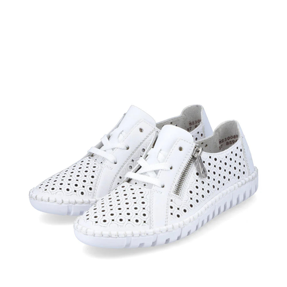 Rieker Drake M2300-80 Sneakers - White
