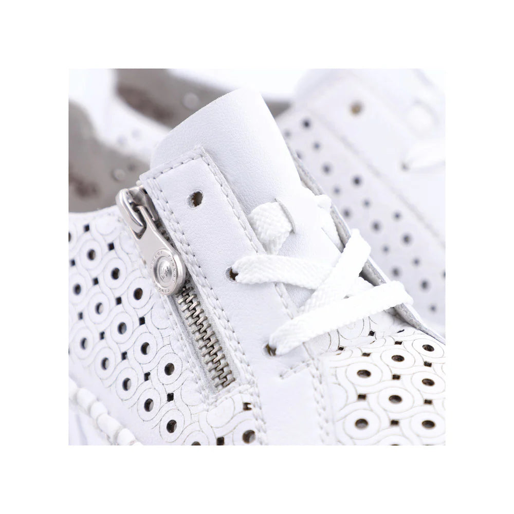 Rieker Drake M2300-80 Sneakers - White