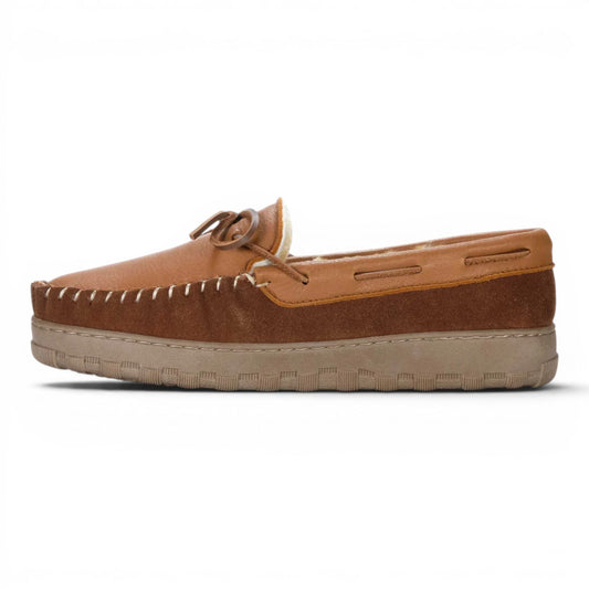 Tamarac Deerskin Moccasin - Allspice/Antique