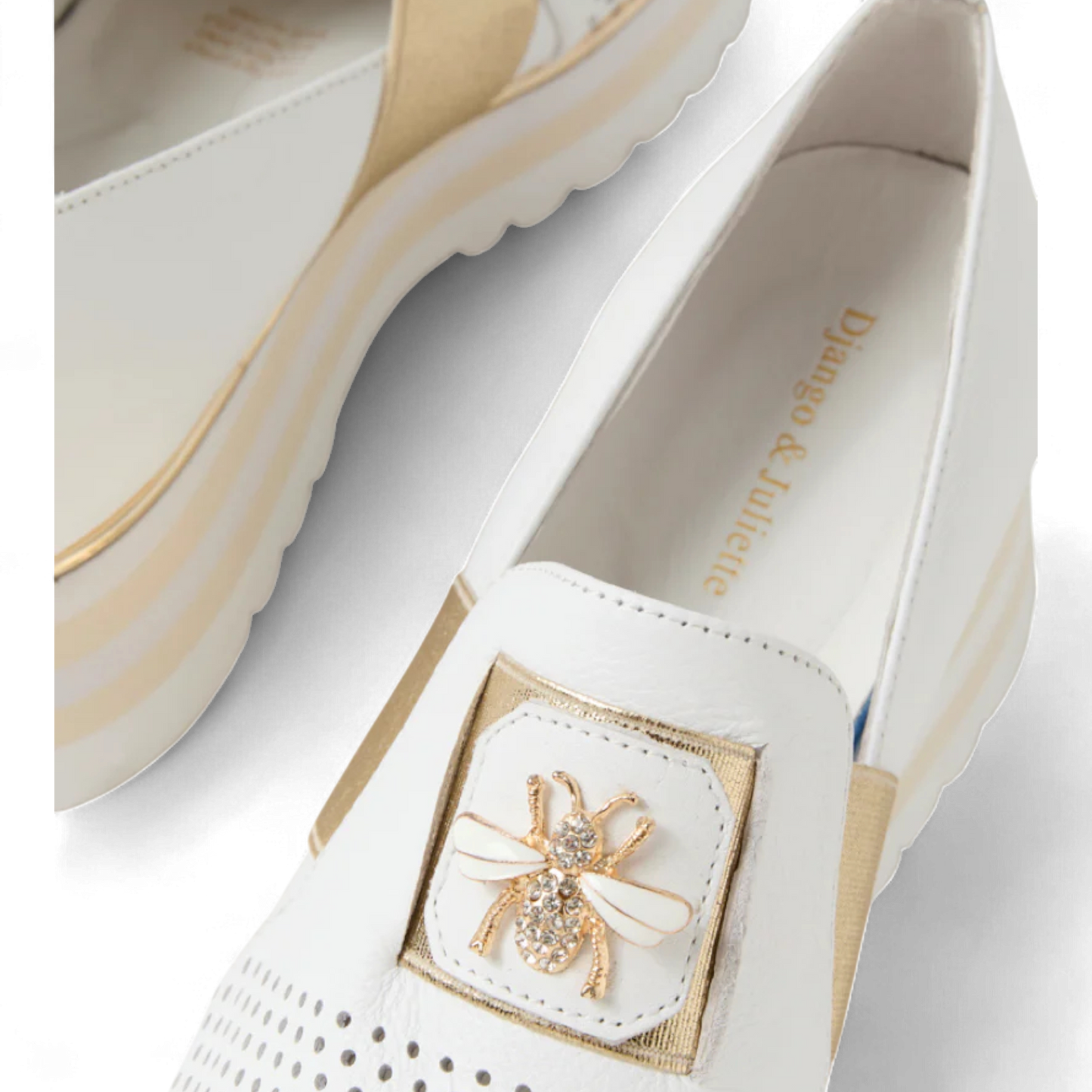 Django and Juliette Ensom - White/Gold